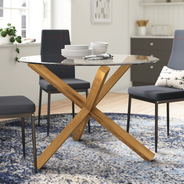 Zipcode Design Jemma 106.5Cm Pedestal Dining Table & Reviews Wayfair